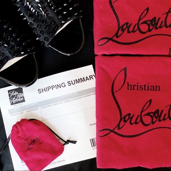 *SOLD* CHRISTIAN LOUBOUTIN. GUERILLA Spike Bootie - Picture 12 of 13
